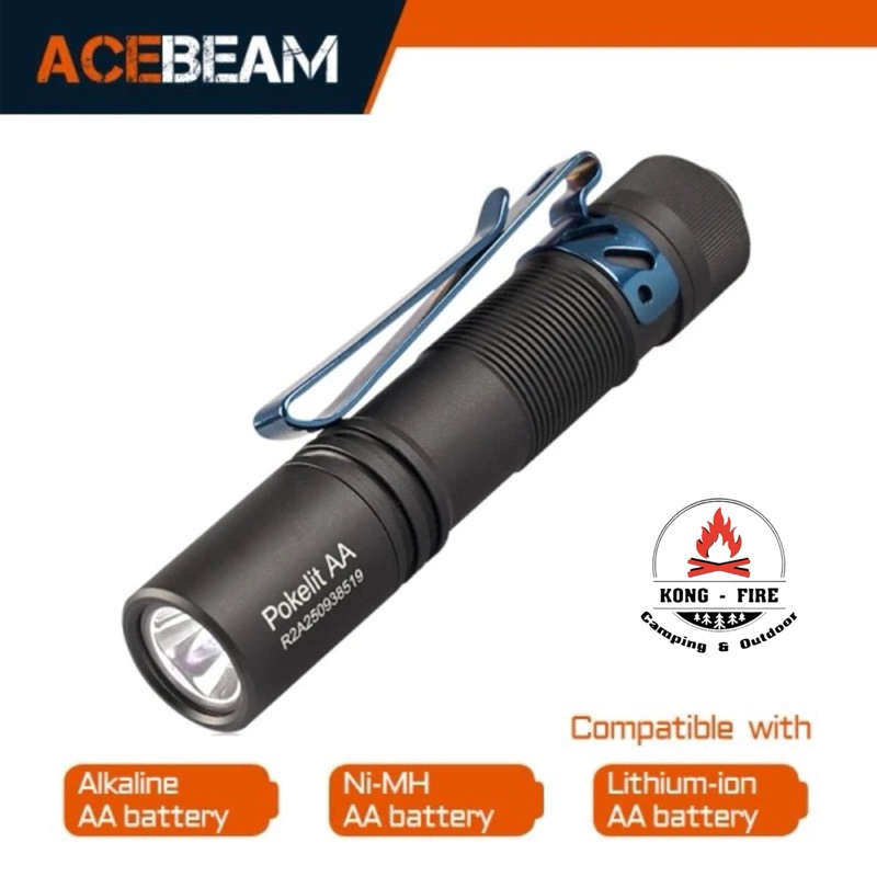 ไฟฉาย Tactical  ACEBEAM Pokelit AA