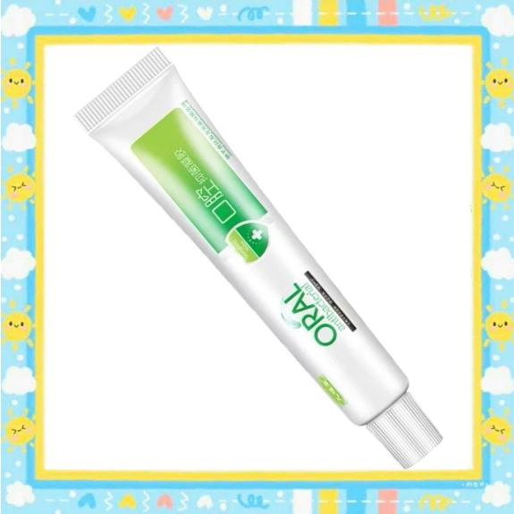 ของแท้100% ครีมทาแผลในปาก แผลร้อนใน ครีมต้านแบคทีเรีย เพื่อสุขภาพช่องปากที่แข็งแรง