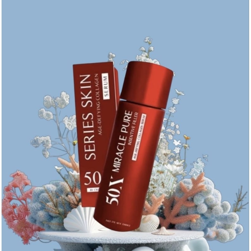 พร้อมส่ง!! 50X SERIES SKIN AGE-DEFYING COLLAGEN SERUM 150ml.