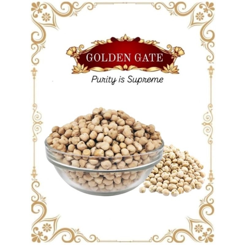 Kabuli Chana White (Loose Packing) ขนาด 500g. ถั่วลูกไก่ Chickpea