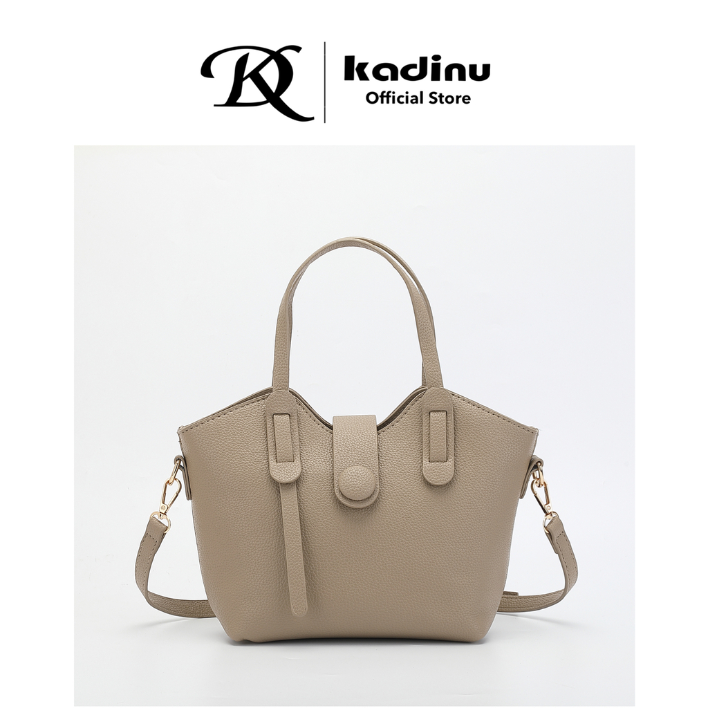 KD Kadinu กระเป๋าถือ สะพายข้างแฟชั่นผู้หญิง หนัง PU เกรดพรีเมี่ยม  (H7039)