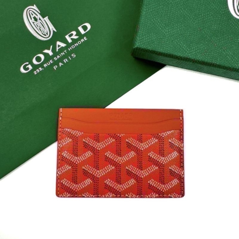 ✈️✈️ลงเครื่อง มาร้อนๆเลยคร้า กระเป๋าใส่บัตร /การ์ด 🔥🔥(New!) Goyard Card Holder มีหลาย สี🔥ใบเสร็จปี25📌รอเช็คสต็อก