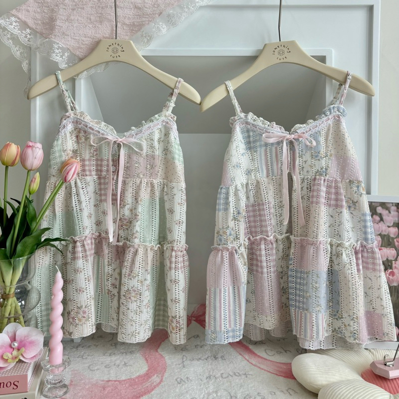 Chugar.Pie : Reiko Top 🐰🌸☁️ เสื้อสายเดี่ยว