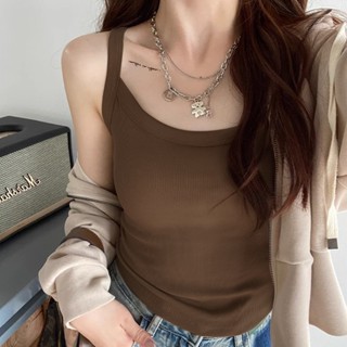 เสื้อสายเอี๊ยมผู้หญิง เสื้อทรงคอร์เซ็ท แขนกุด เข้ารูป มีบราใ…