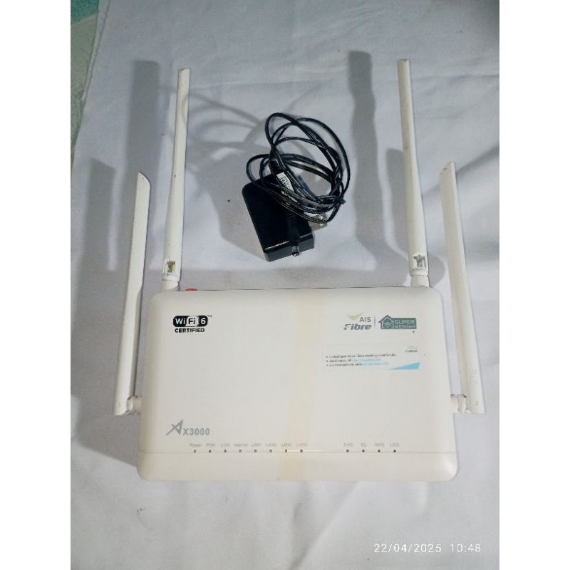 Mesh Wifi6 AX3000 AIS F6107A Mesh ไวไฟแรงๆ เทสแล้วใช้งานได้ปกติ