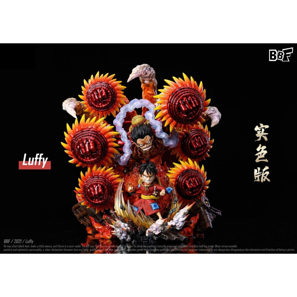 BBF Studio - Luffy G4 kong Organ ( EX Ver. ) โมเดล เรซิ่น ของแท้ มือ1 พร้อมส่ง