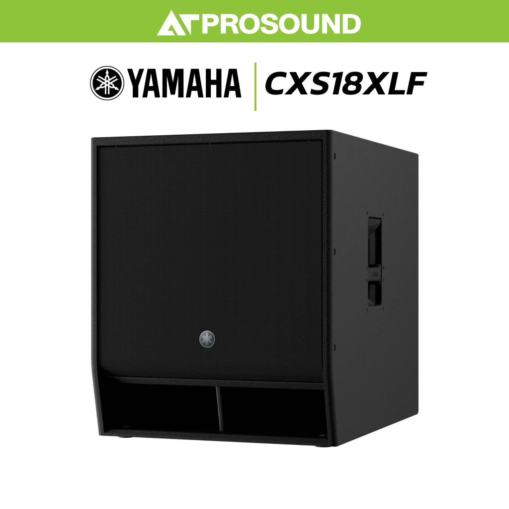 YAMAHA CXS18XLF ตู้ลำโพงซับวูฟเฟอร์พาสซีฟ ขนาด 18 นิ้ว รองรับกำลังขับ 2000 วัตต์ (Peak) AT Prosound