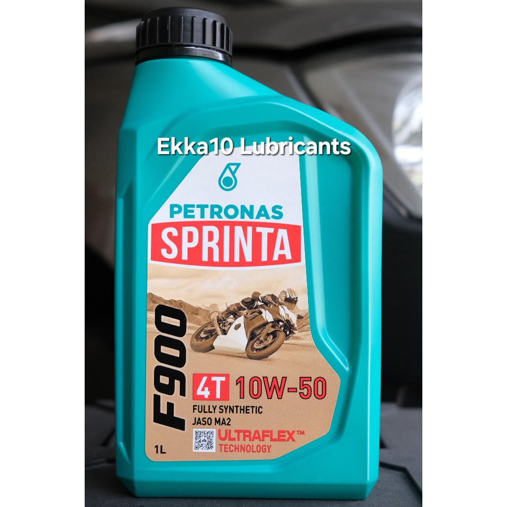 Petronas Sprinta F900 4T 10W50 10W40 สังเคราะห์แท้ 100%