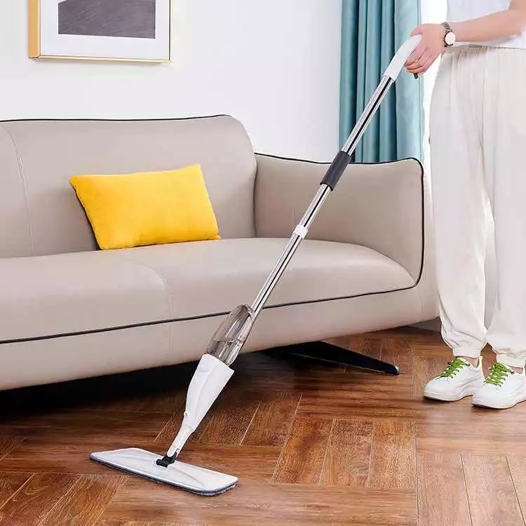ไม้ถูพื้นสเปรย์ ไม้ถูพื้น Spray Mop ไม้ม๊อบ ม๊อบดันฝุ่น ไม้ถูแบบดันฝุ่น หมุนได้ 360 องศา thumbnail 10