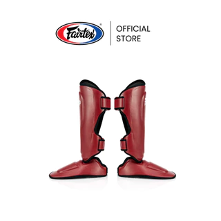 Fairtex สนับแข้ง SP9 สนับแข้งมวยไทยหนังสังเคราะห์ ปรับกระชับได้ ปกป้องดี เคลื่อนไหวอิสระ ใส่สบาย | Shin Pads Muay Thai