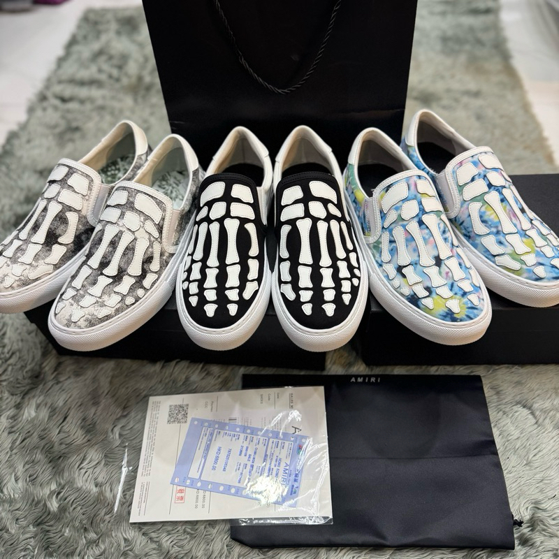 รองเท้าAmiri slipon กระดูก SA-01