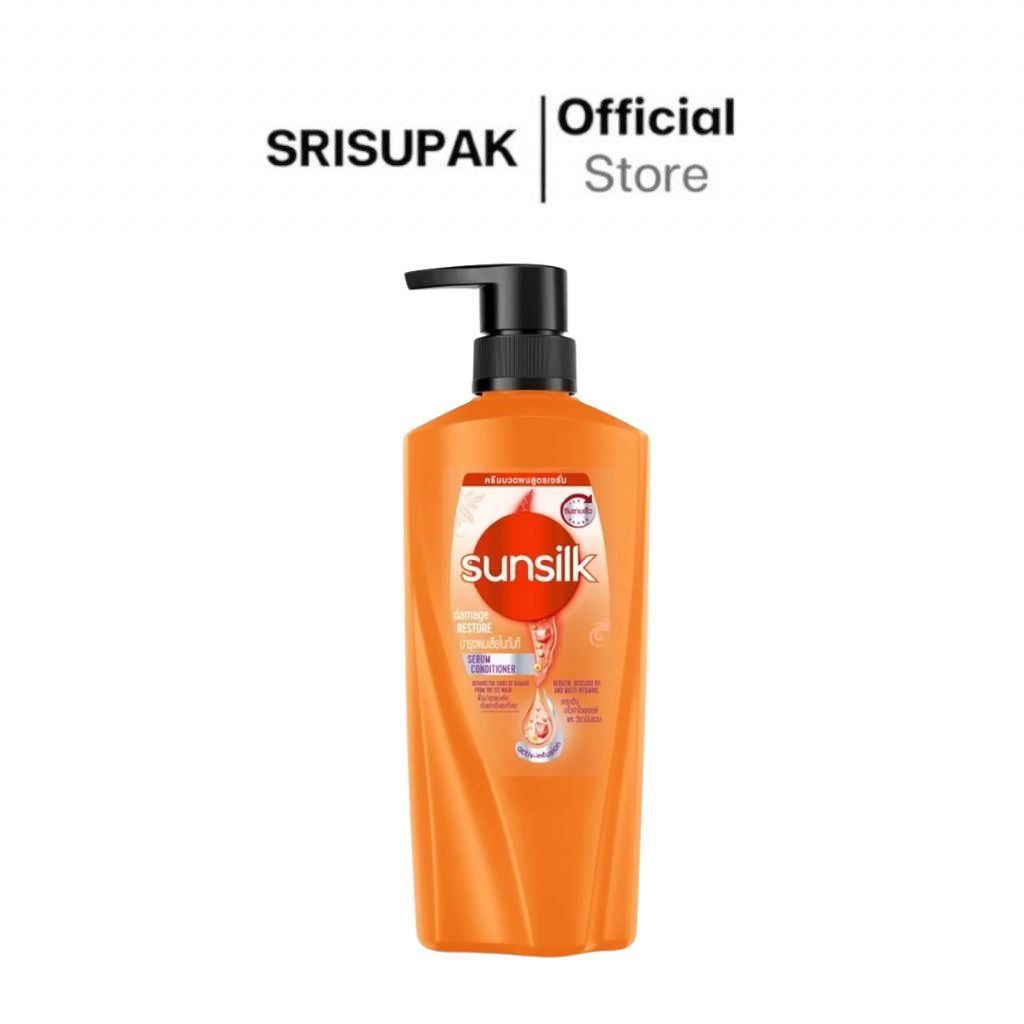 Sunsilk ซันซิล คอนดิชันเนอร์ เซรั่ม แดเมจ รีสโตร์ แอคทีฟ-อินฟิวส์ชั่น 300 มล.