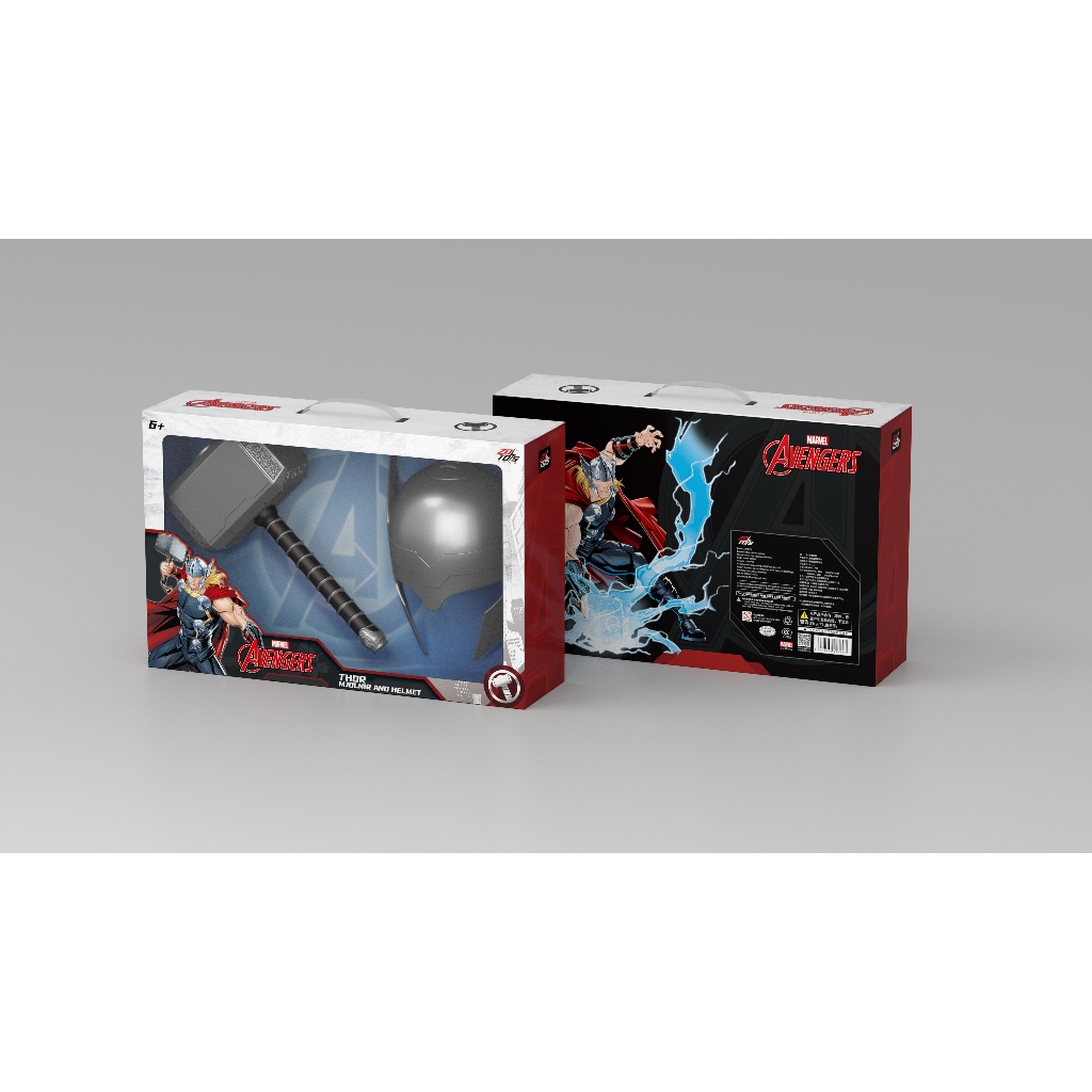 Thor's Mask and Hammer set (ธอร์ส มาสก์ แอนด์ แฮมเมอร์ เซต)(ZD TOYS) - (ลิขสิทธิ์แท้) (1927-11)