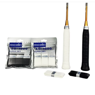 ยางพันด้ามไม้แบดมินตัน Excella EG 1000 รุ่นซัพเหงื่อ (แบบ1 ชิ้น / แบบแพ็ค)