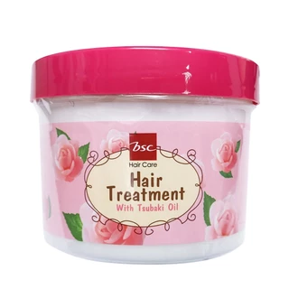 BSC - Hair Care Glossy Hair Treatment Wax (New) (400g.) บีเอสซี แฮร์ แคร์ กลอสซี่ แฮร์ ทรีทเม้นท์ แว็กซ์ 400 กรัม (ใหม่)