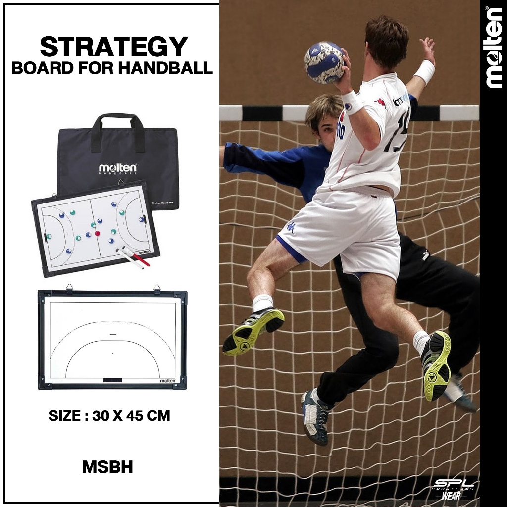 MOLTEN กระดานวางแผน แฮนด์บอล Strategy Board for Handball ch MSBH (1750)