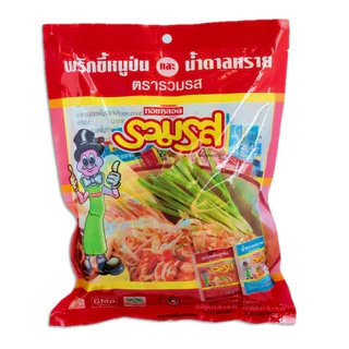 ตรารวมรส พริกป่น + น้ำตาลทรายขาว แพ็ค 50 ซอง