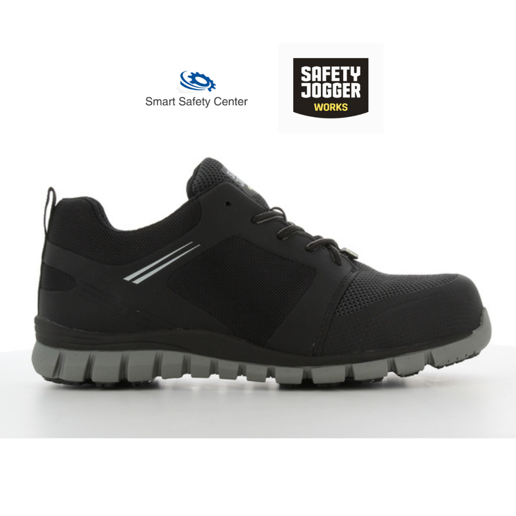[ลิขสิทธิ์แท้ รับประกัน3เดือน] รองเท้าเซฟตี้ Safety Jogger รุ่น LIGERO BLACK