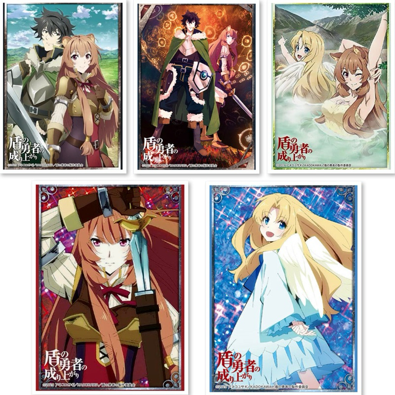 [Anime Bushiroad 0558] Sleeve Collection Tate no Yuusha no Nariagari / Naofumi / Raphtalia / Firo / 