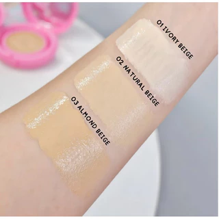 Nami คุชชั่นรีทัชผิว กึ่งแมตต์ ปกปิด คุมมัน กันน้ำ กันเหงื่อ คุชชั่น นามิ Cushion SPF50 PA+++