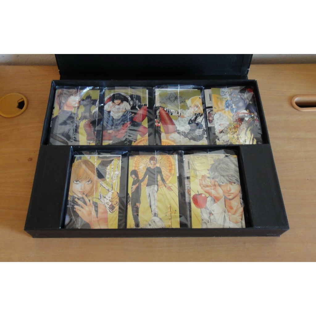 หนังสือการ์ตูน Boxset Ver.1 Death Note Pocket Edition เดธโน๊ต เล่ม 1-7 ครบจบ (การ์ดทอง ครบ 7 ใบ) ผลง