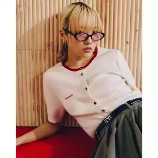 maison KEEPS | Mirin Knitted Top | เสื้อไหมพรมแขนสั้น
