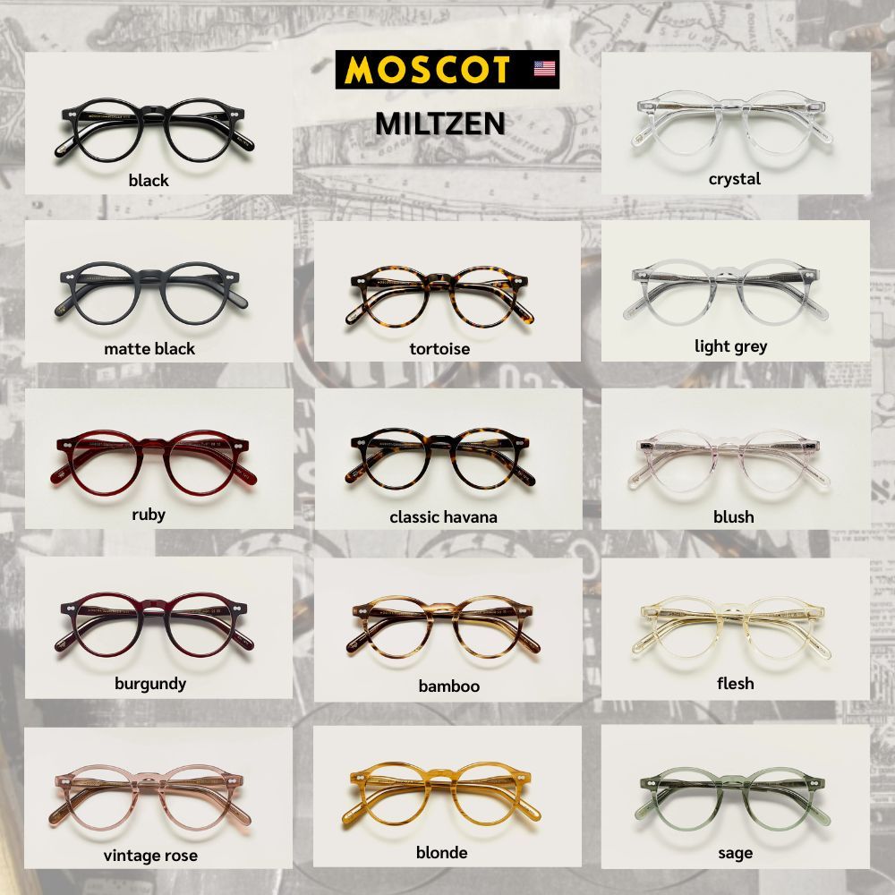 แว่นตา Moscot Miltzen ของแท้ รับประกันสินค้านาน 1 ปี