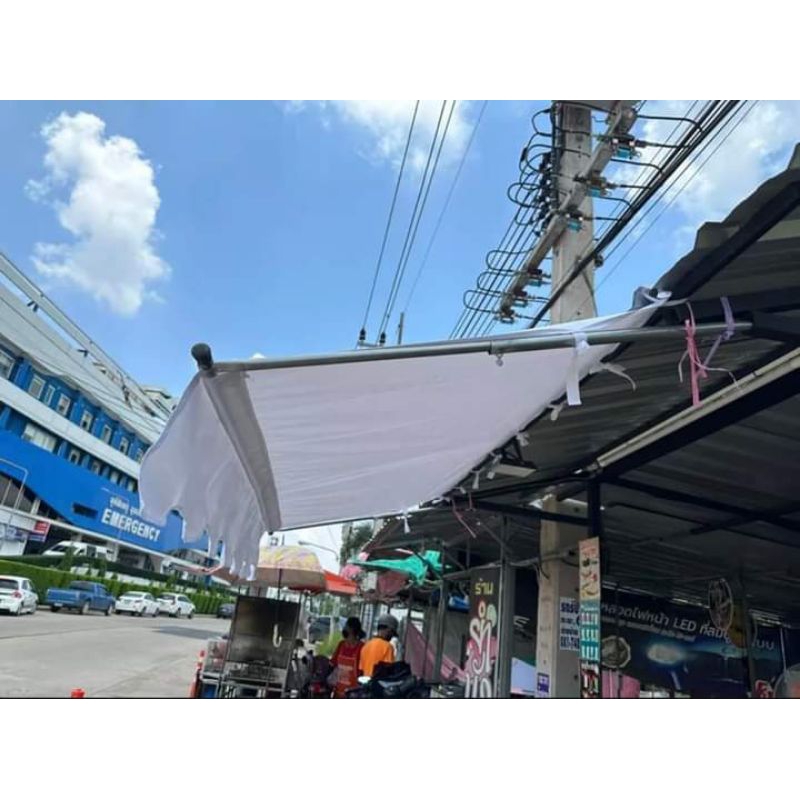 กันสาดเต็นท์พับ2เมตร3เมตรผ้าหนา800Dใช้งานได้กับเต็นพับทุกรุ่น