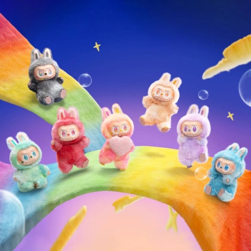 THE MONSTERS Big into Energy Series-Vinyl Plush Pendant Blind Box ของแท้ แบบกล่องเดี่ยว