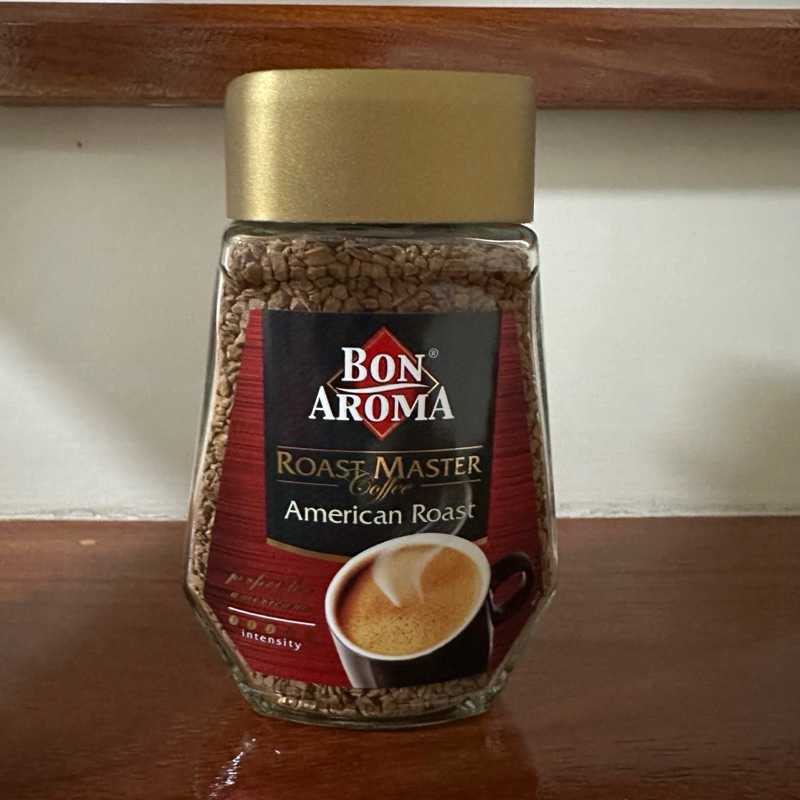 Bon Aroma กาแฟ บอน อโรม่า รุ่นพิเศษ Roast Master - American Roast กาแฟสำเร็จรูป ขนาด 100 กรัม
