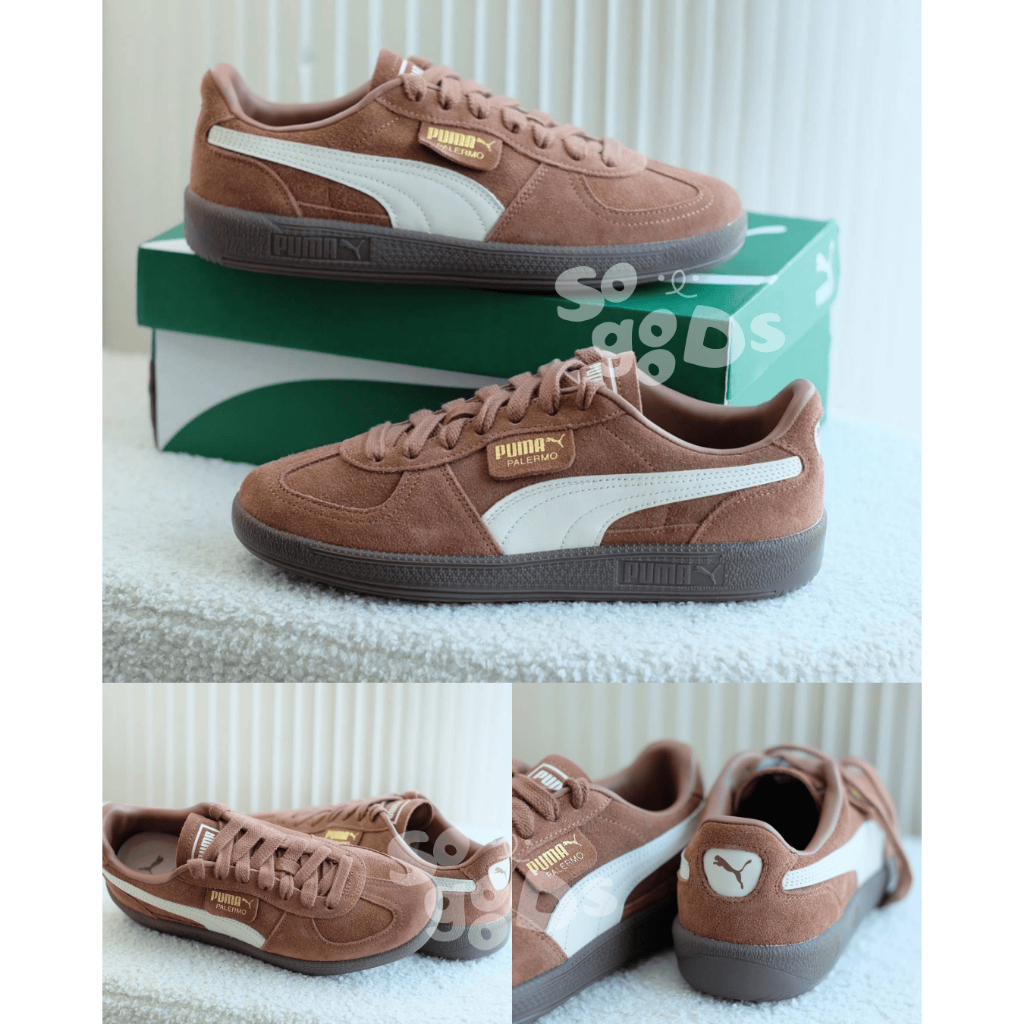 ✨โค้ดลด20%เหลือ 3,832✨พร้อมส่งในไทย ของแท้ 100% Puma palermo ー รวมสีขายดี 🪐 ⋆⭒˚