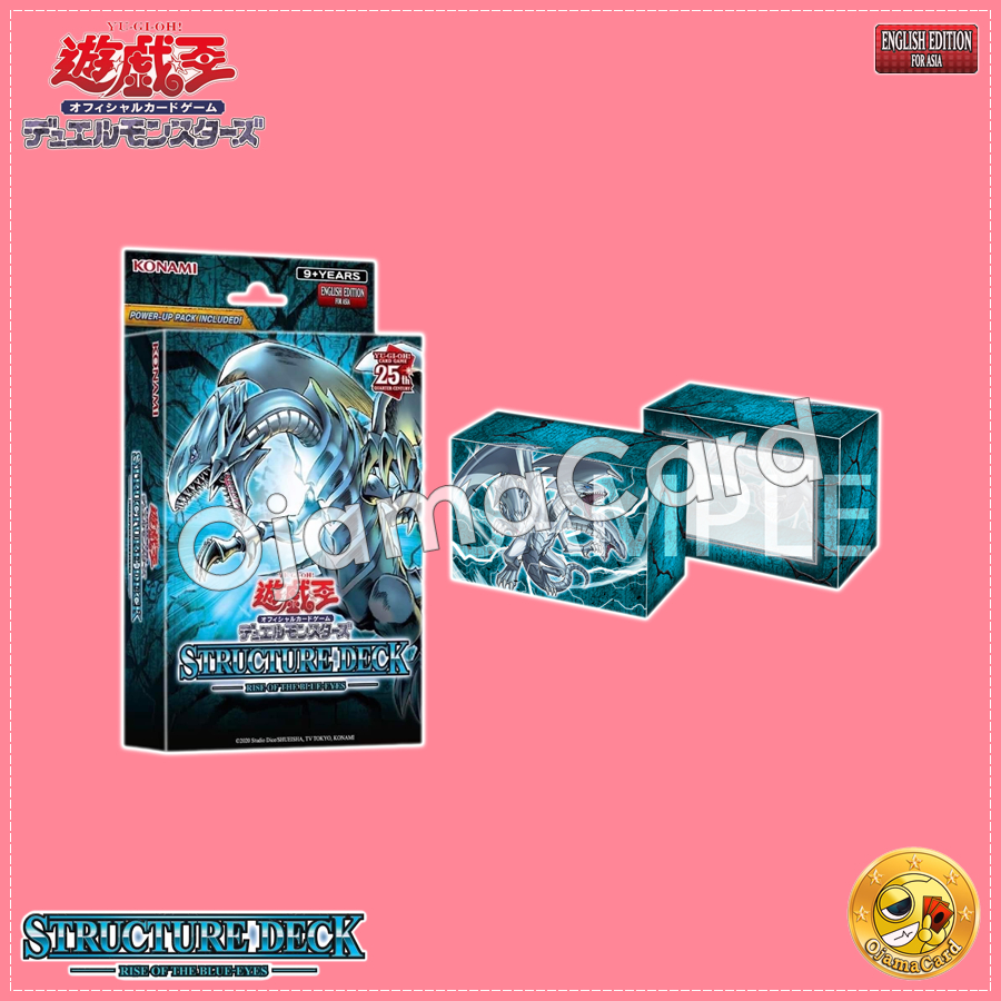 Yu-Gi-Oh! OCG English Edition for Asia — Structure Deck : Rise of the Blue-Eyes [SDRB-AE]「1 Deck」
