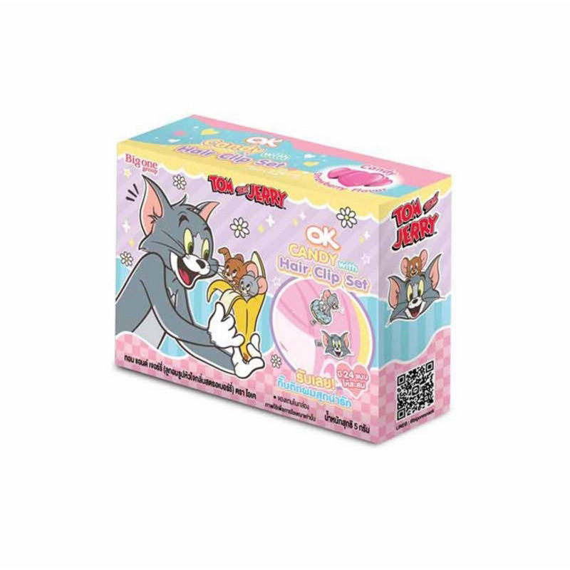 ล็อตสุดท้าย!! ***เฉพาะกิ๊บติดผมทอมแอนด์เจอร์รี*** Tom and Jerry Hair Clip Set (ไม่รวมขนม) - รูปที่ 3