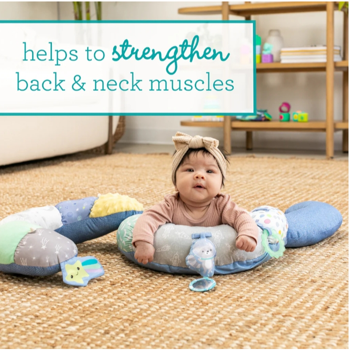 Infantino : 2-IN-1 TUMMY TIME & SEATED SUPPORT – หมอนเกลียวฝึกนั่ง,ฝึกชันคอ ราคา ถูกที่สุด ดีลบีเคเค แกลเลอรีภาพที่ 6