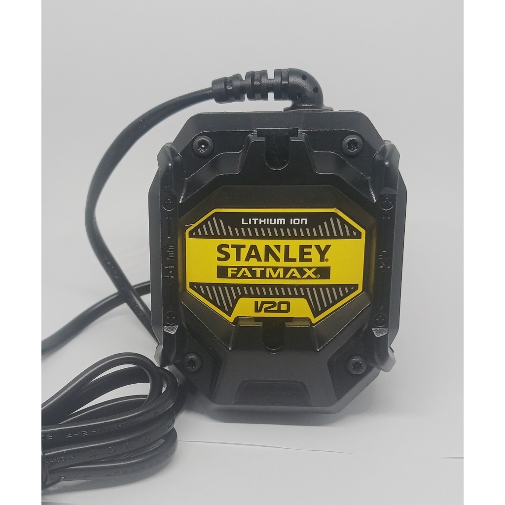 Stanley เครื่องชาร์ทแบต 20 โวลล์ รุ่น SC120 ใช้กับแบตเตอร์รี่ 20V Max ใช้กับไฟฟ้าบ้าน 220โวลล์