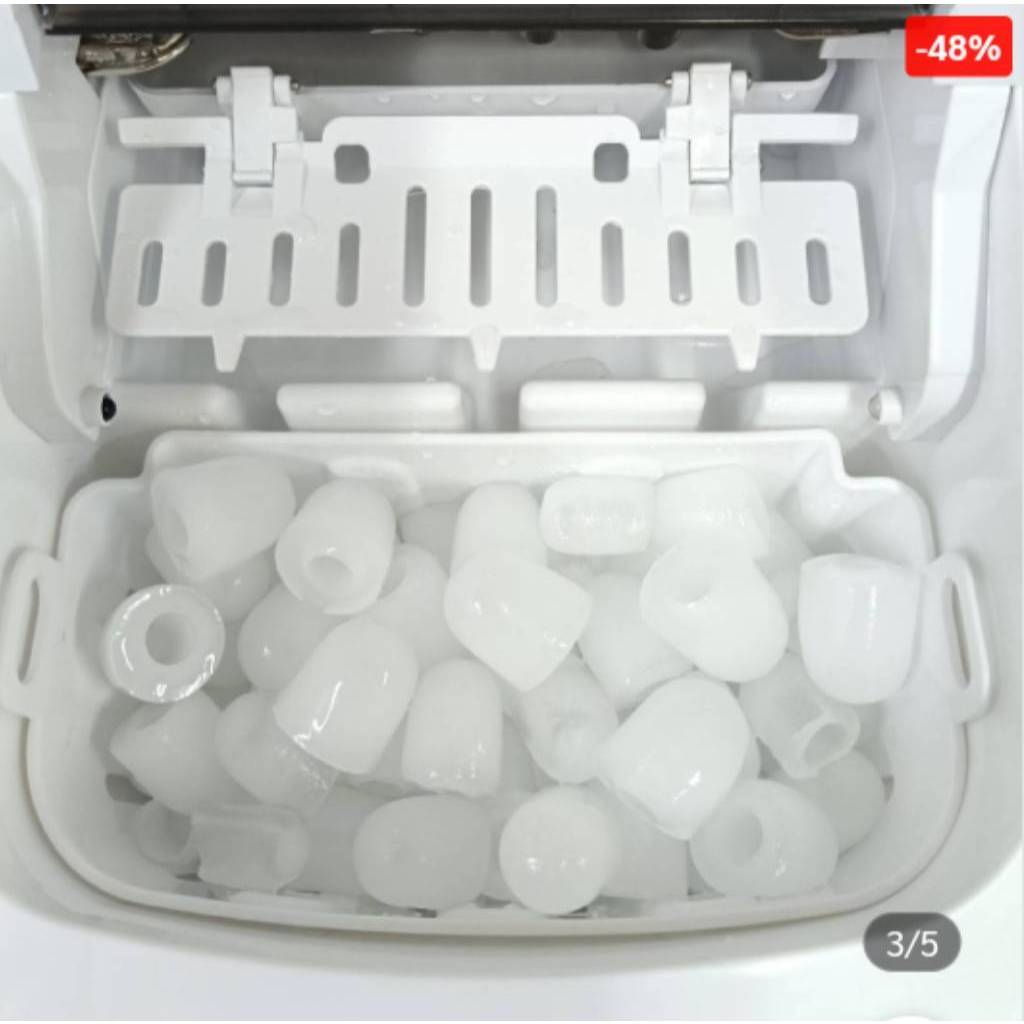 SMARTHOME เครื่องทำน้ำแข็ง ทำได้ครั้งละ 9 ก้อน รุ่น SM-ICM2025 รับประกัน3ปี ราคา ถูกที่สุด ดีลบีเคเค แกลเลอรีภาพที่ 5