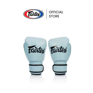 Fairtex นวมมวย BGV20 สี Light Blue นวมชกมวยหนังแท้ นุ่ม กระชับ นวมซ้อมมวยสำหรับผู้หญิง | Women Boxing Gloves Training