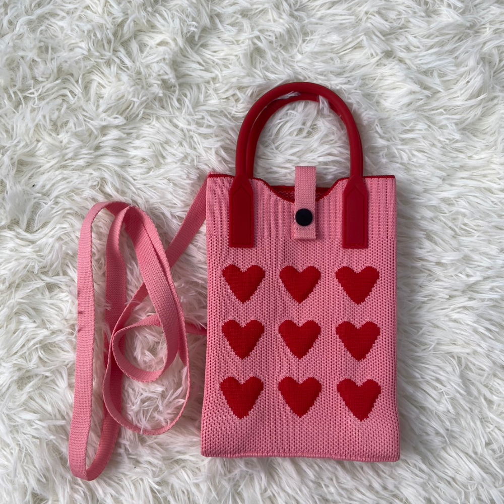 A023 กระเป๋าใส่โทรศัพท์ สะพายข้าง ลายน่ารัก เนื้อผ้าหนาอย่างดี เหมาะสำหรับทุกวันและทุกวัย