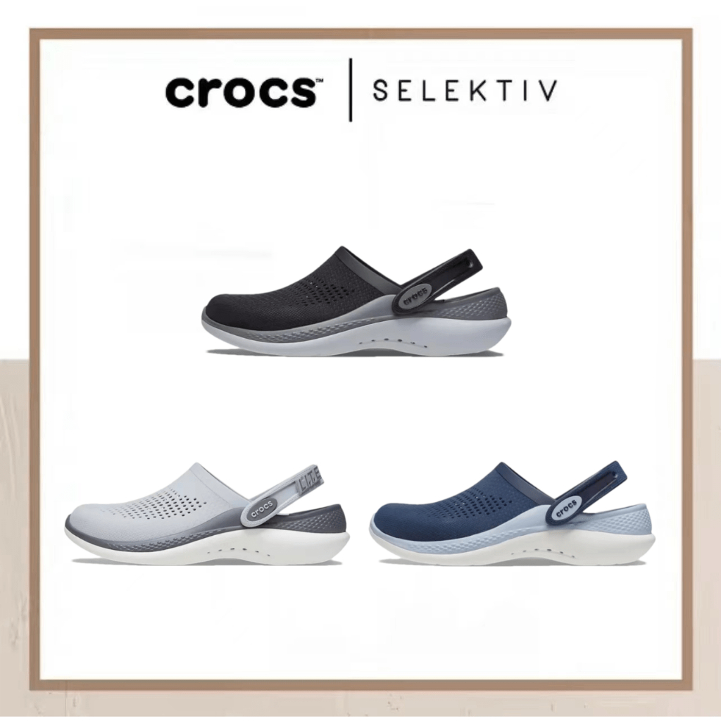 ของแท้💯 Crocs Literide 360 Clog รองเท้าแตะ ใส่ รองเท้าแตะลําลอง