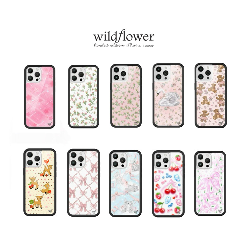 พร้อมส่ง! Wildflower case🧸🎀✨
