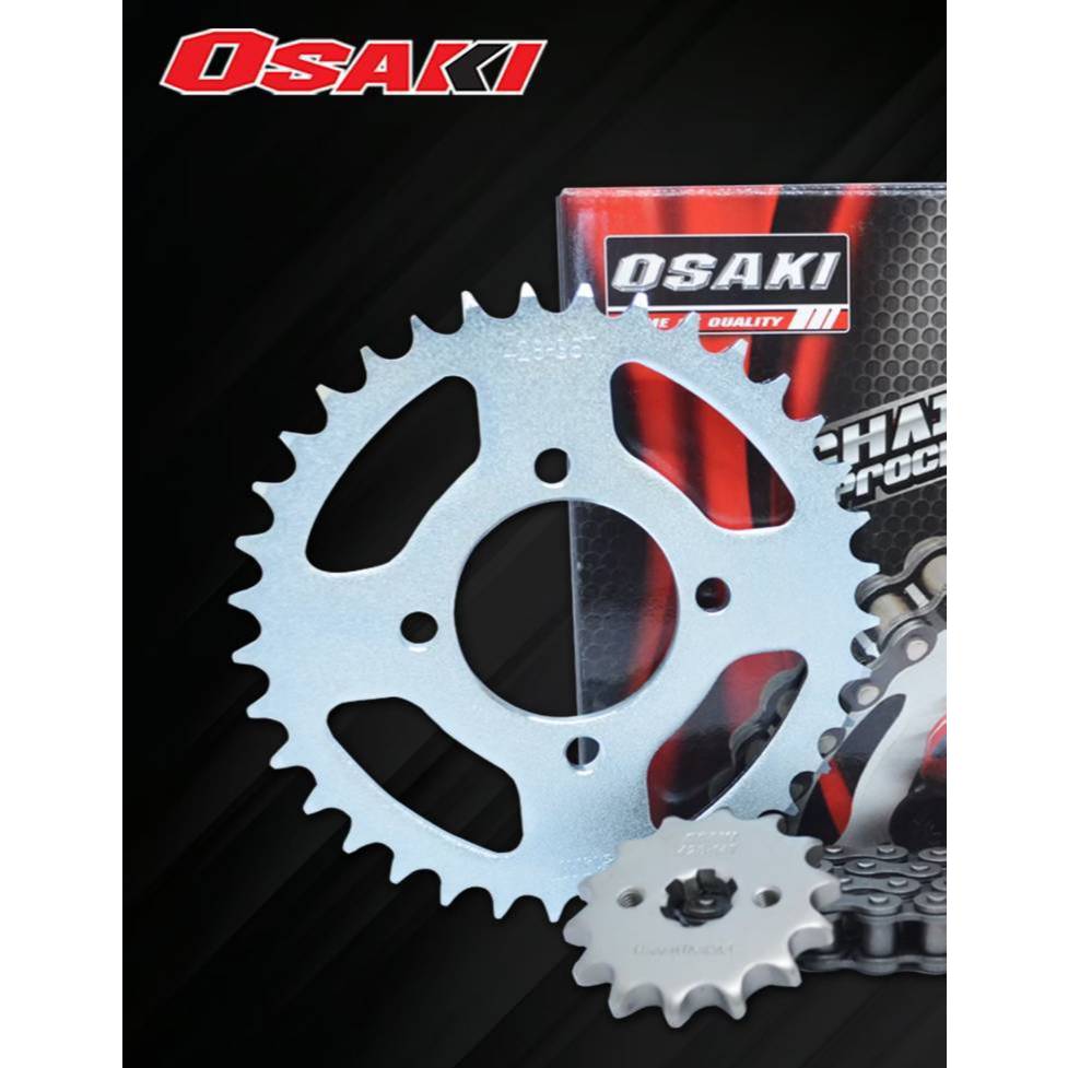 สเตอร์หลังเดิมOSAKI/ผลิตในไทย100%/SUZUKI-SMASH/RC100/RC110/AKIRA/Y100