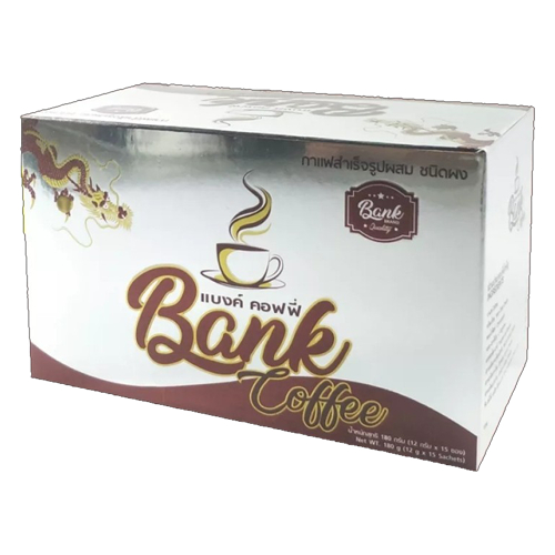 แบงค์ กาแฟBank Coffee 👍ของแท้ 1กล่อง 15 ซอง