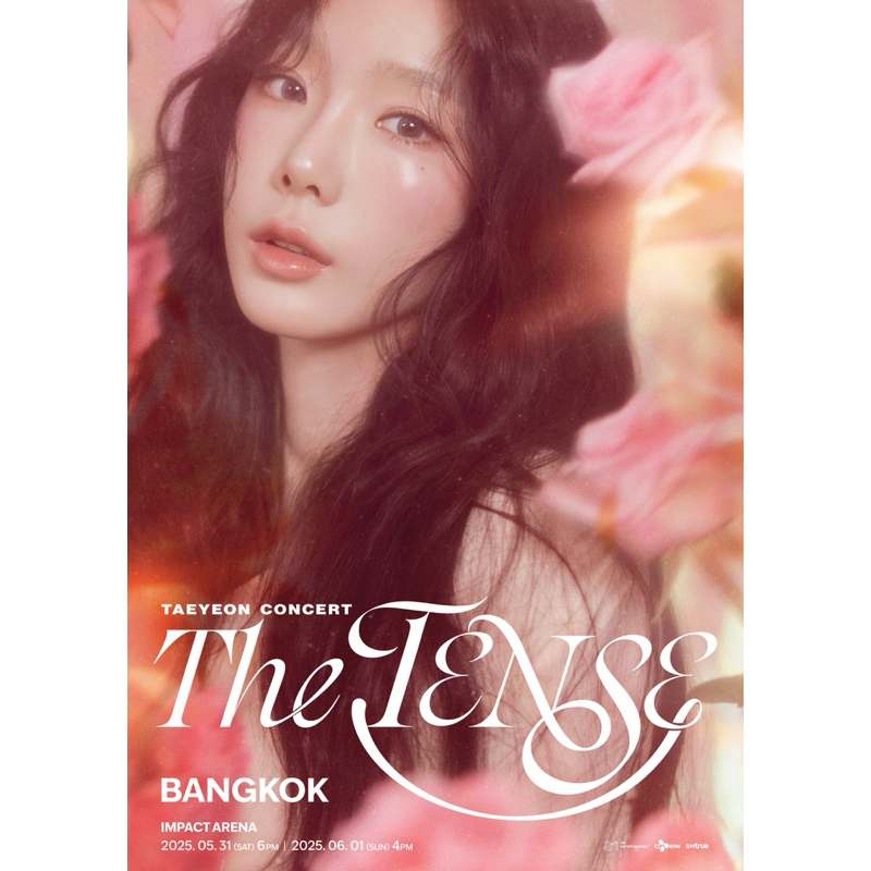 บัตรคอนเสิร์ต TAEYEON - The TENSE in Bangkok [รอบวันเสาร์ 31/05/2568 โซน To. ราคาเดิม 6,000]