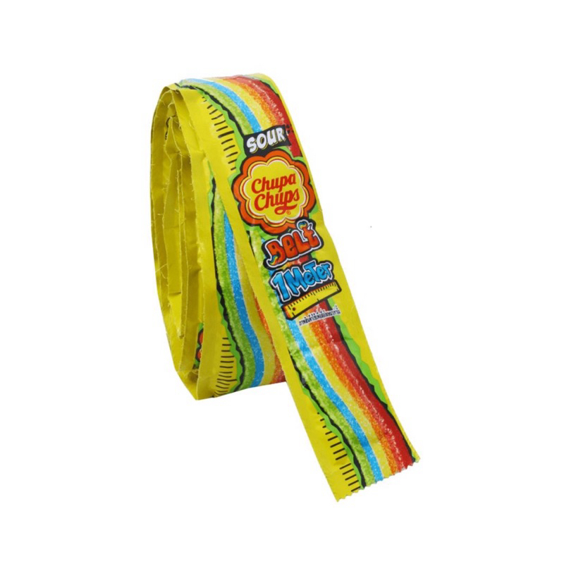 จูป๊าจุ๊ปส์เยลลี่ซาว์สเบลส์ 55ก. Chupa chups Sour belt Jelly