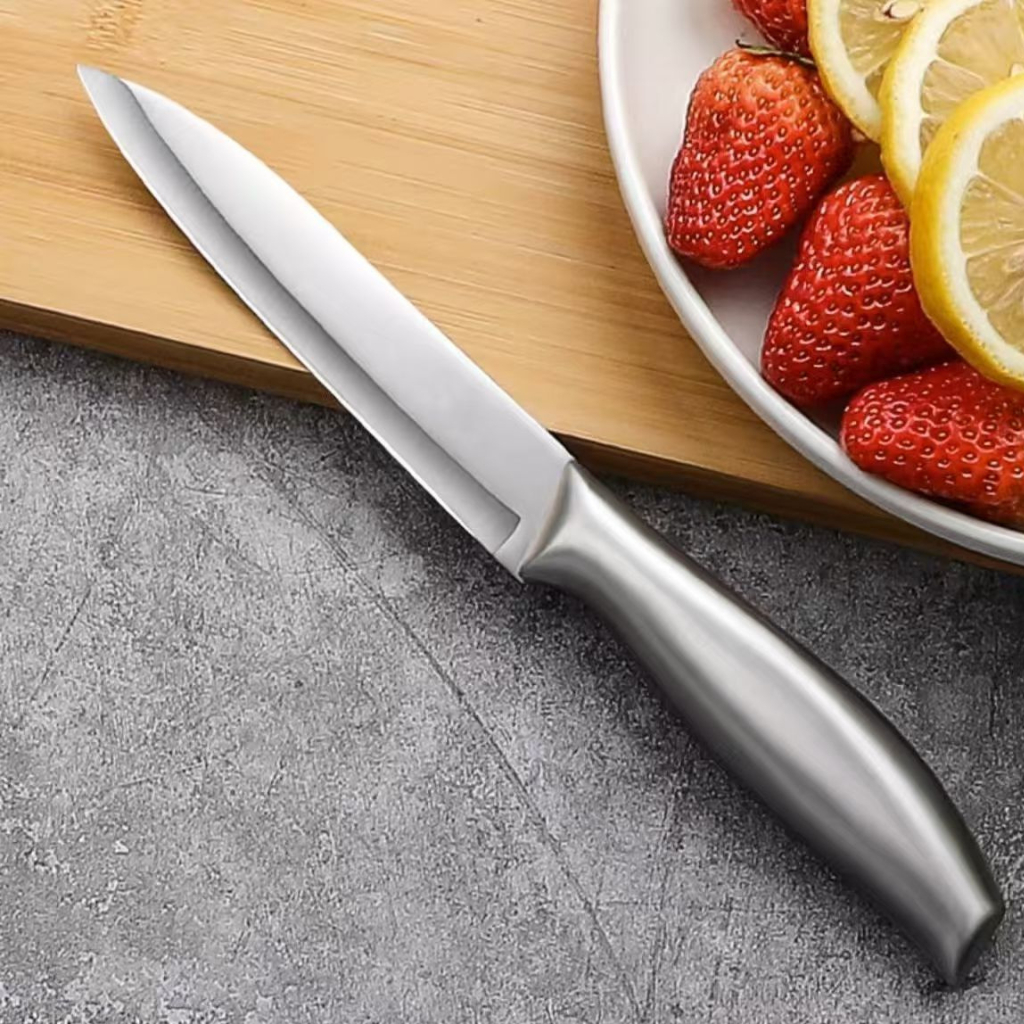 มีดอีโต้ มีกสแตนเลส ของใช้ในครัว ประกอบอาหาร Z0144 - รูปที่ 6