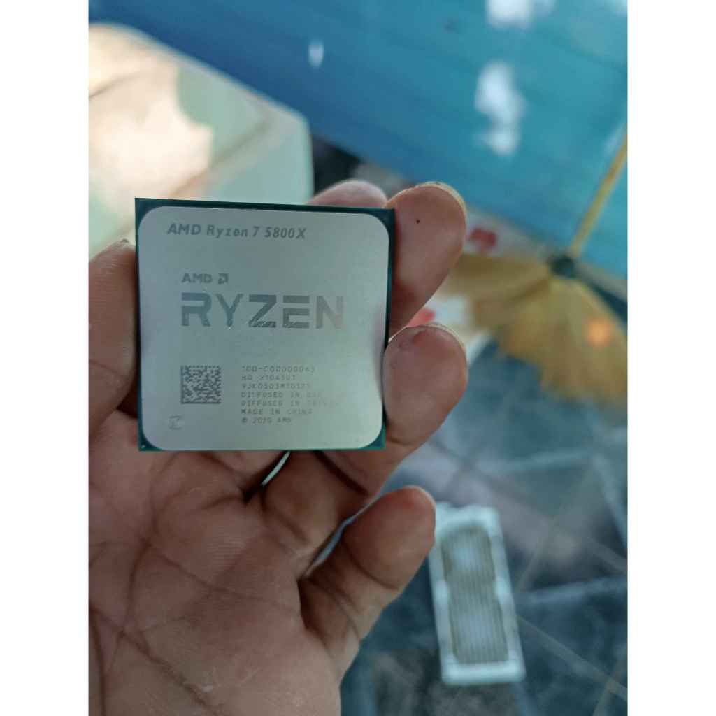 CPU (ซีพียู) AMD RYZEN 7 5800X 8Core 16Tread มือสอง ไม่มีกล่อง