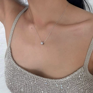 Socrush.bkk | GLIMMER necklace | SN-045 | สร้อยคอ จี้ มินิมอล