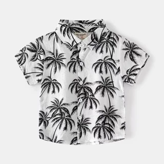 MC089 (ลาย 17 - 32 ) 🌟พร้อมส่ง🌟งานมาใหม่ เสื้อเชิ้ตเด็กชาย เชิ้ตแขนสั้นเด็กชาย เสื้อผ้าเด็ก