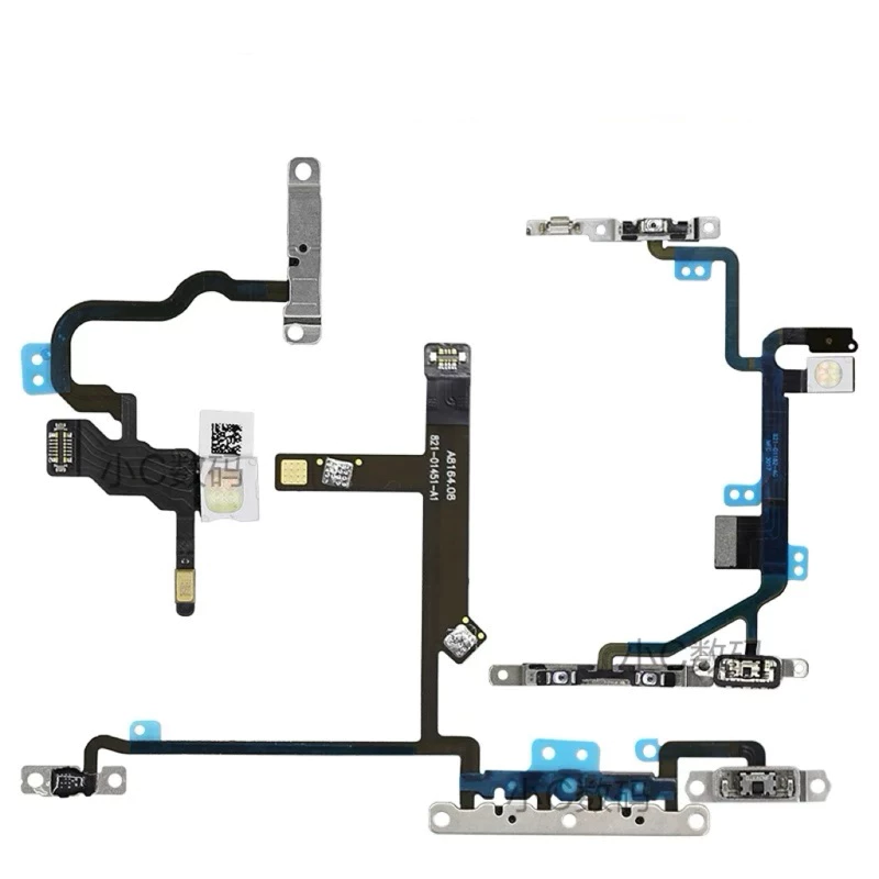 สำหรับสายแพรปุ่มเปิดเครื่อง X แหล่งจ่ายไฟ สาย XR XSปุ่มปรับระดับเสียงสูงสุด XS  XSM 11 12 13 1415Pm  เหมาะสำหรับ ไอ โฟน