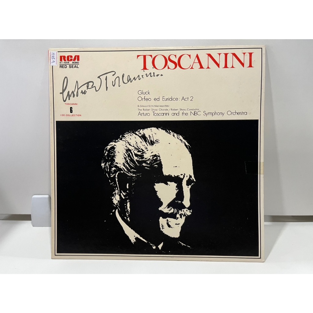 1LP Vinyl Records แผ่นเสียงไวนิล  TOSCANINI GLUCK ORFEO ED EURIDICE ACT 2 AT-1006  (E18B9)